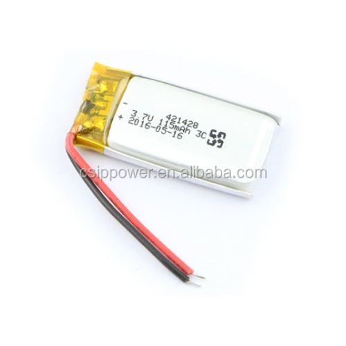 China Rechargeable lithium polymer battery 3.7v Factory